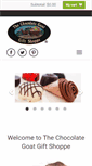 Mobile Screenshot of chocolategoat.com